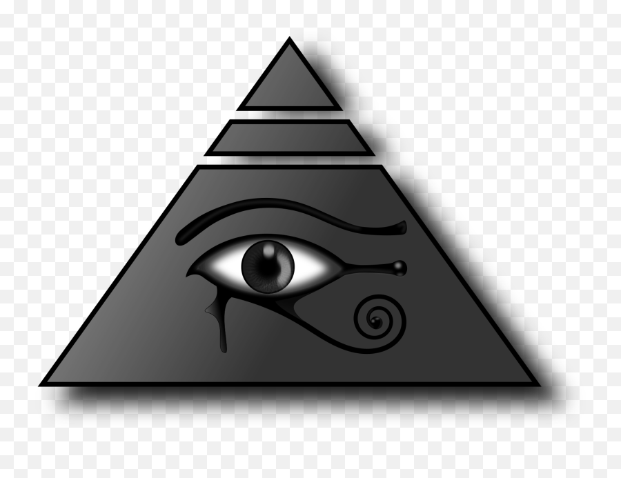 Angle Symbol Triangle Png Clipart - Eye Of Horus Pyramid,Eye Of Horus Png