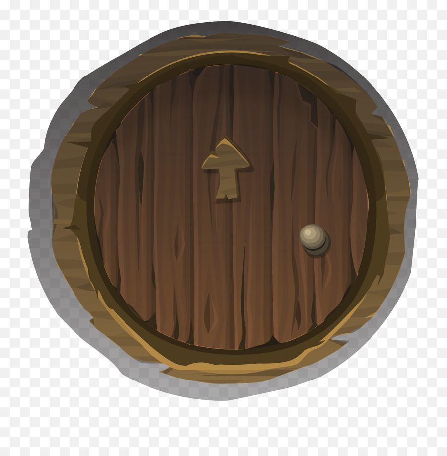 Door Round Circle - Hobbit Door Png Transparent Cartoon Circular Door Png,Door Knob Png