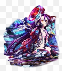 Shiro No Anime Game Sticker By Valezkitabebe - No Game No Life Zero Anime Poster Png,No Game No Life Logo