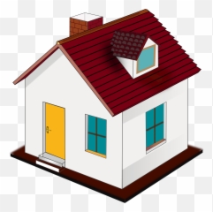 Houses Clipart Smoke - png