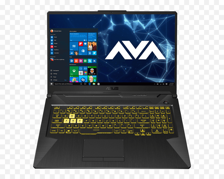 Asus Tuf Gaming A17 Tuf706iu - As76 173 Fhd 120hz Ipstype X1 Carbon 7th Gen Png,Asus Rog Laptop Keyboard Icon Meanings