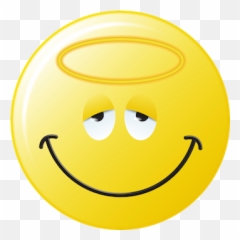 Angel Smiley Face - Mister Greenbutts png