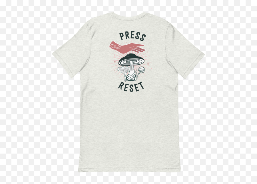 Press Reset Icon T - Shirt U2013 The Flying Sage Short Sleeve Png,Ash Icon