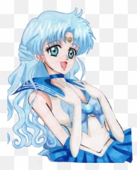 Sailor Mercury Next Generation By Cherryblossomfang - Moon png