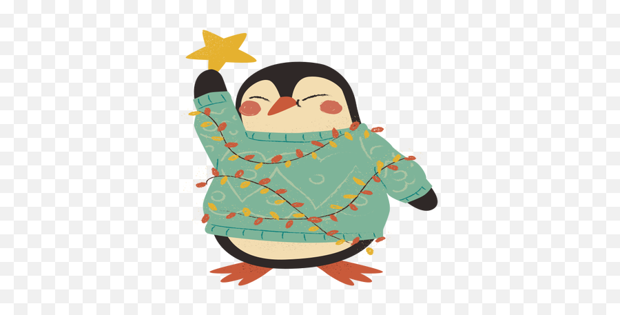 Christmas Penguin Flat - Transparent Png U0026 Svg Vector File Pinguino Navida Dibujo Png,Facebook Icon Penguin