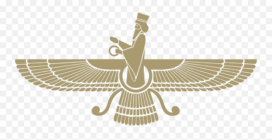 History Of Farvahar Zoroastrianism Png Spread Eagle Icon