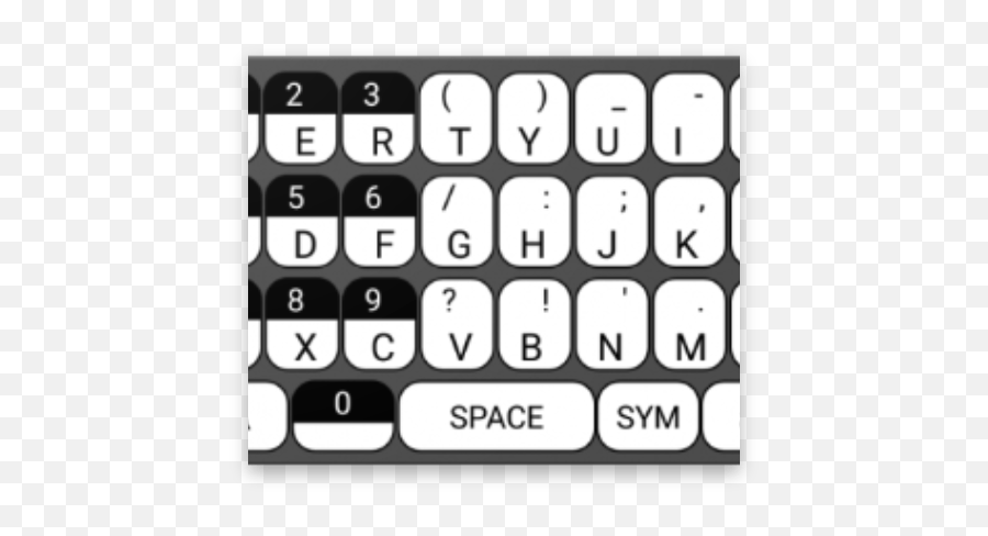 Blackberry Curve Keyboard - Dot Png,Magic Icon Blackberry