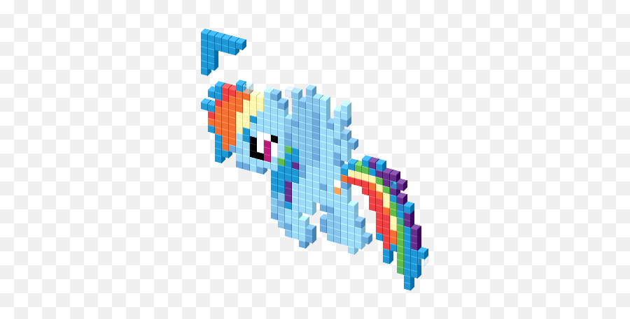 Rainbow Dash Cursor - Construction Set Png,Rainbow Dash Icon