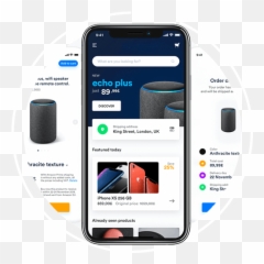 Amazon Clone Script White - Label Ecommerce Refresh App Design Png,Amazon Shortcut Icon