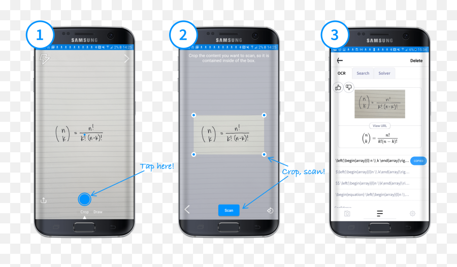 Mathpix Snip User Guide For Android - Vertical Png,S8 Icon