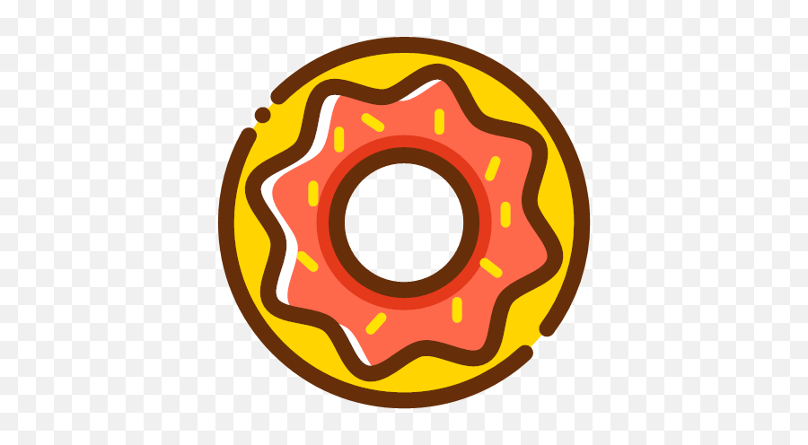 Doughnut Vector Icons Free Download In Svg Png Format - Dot,Minnie Icon