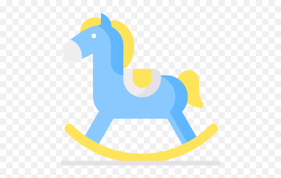 Rocking Horse - Free Kid And Baby Icons Baby Rocking Horse Clipart Blue Png,Rocking Horse Icon