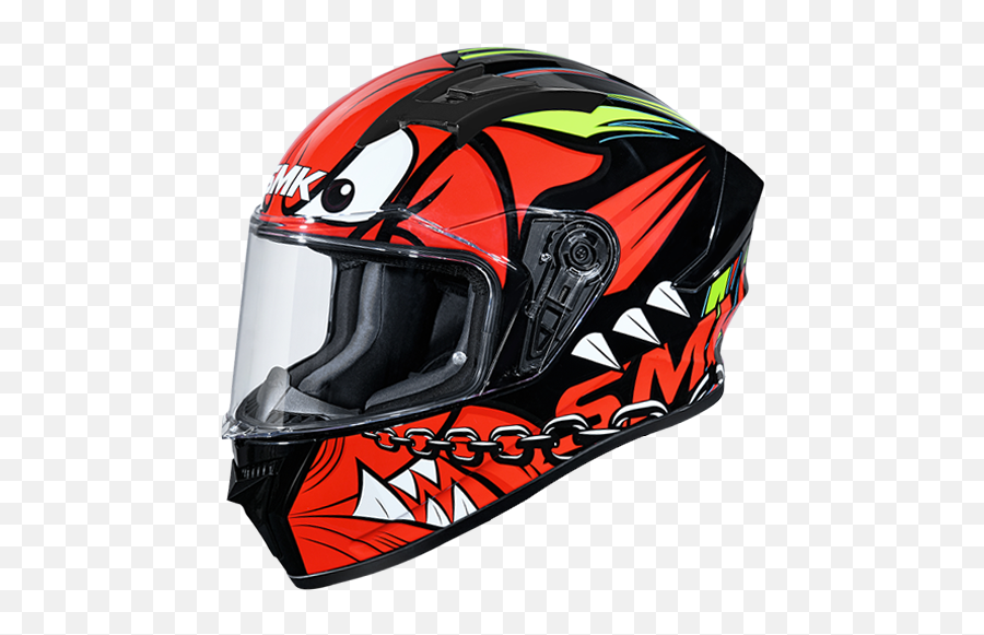 Smk Stellar Monster Full Face Motorcycle And Two - Wheelers Helmet Smk Stellar Monster Helmet Png,Icon Monster Helmet