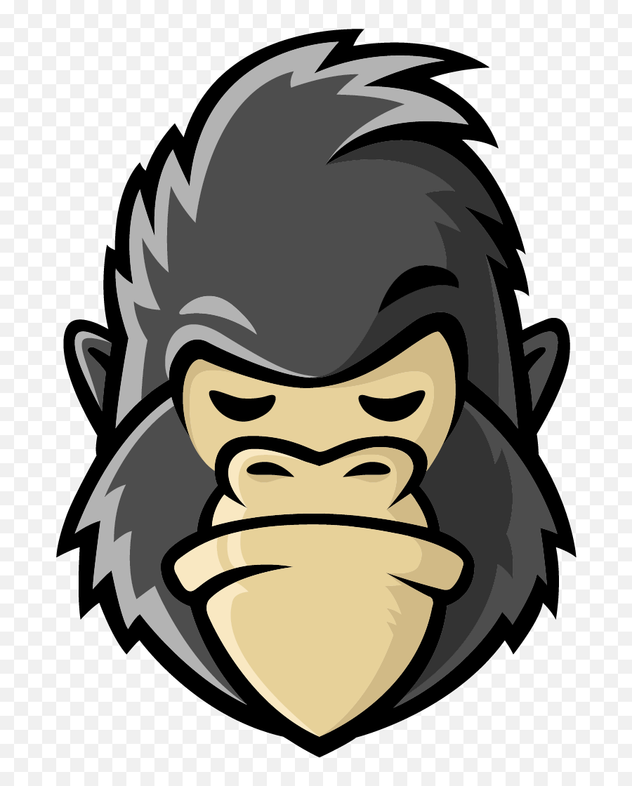 Gorilla Logo Png 4 Image - Png Gorilla Graphic,Gorilla Logo