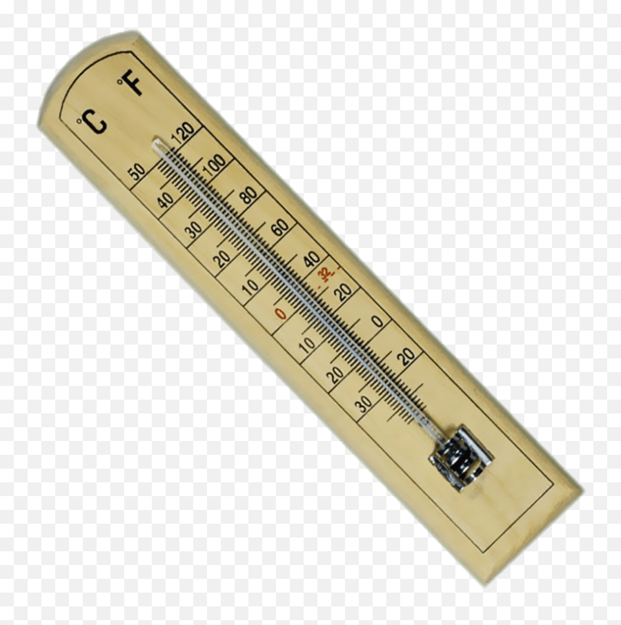Wooden Thermometer Transparent Png - Transparent Thermometer Png,Thermometer Transparent Background