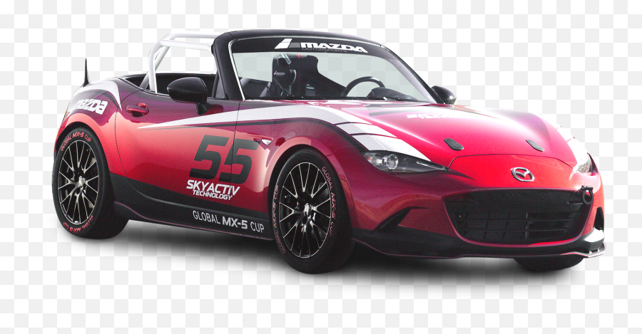 Red Mazda Mx 5 Cup Car Png Image - Mx5 Cup Png,Mazda Png