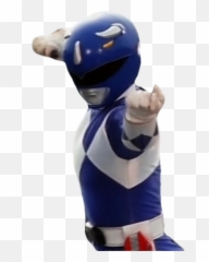 Download Blue Ranger Pose S1e21 - Blue Power Ranger Png,Power Ranger Png