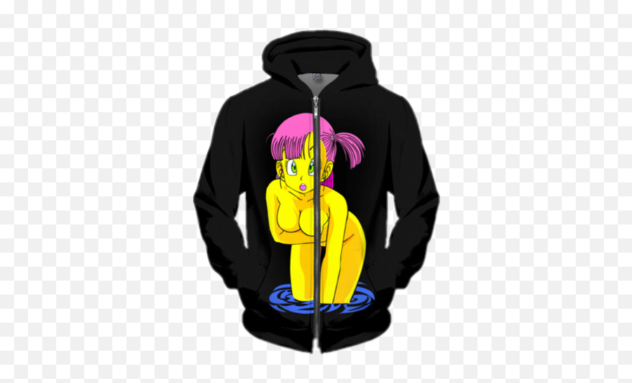 Dbz Bulma Nude Hoodie Png Official Psds - Hoodie,Bulma Png