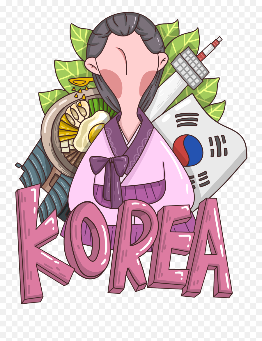 Cartoon Creative Tidal Korean Element - Png,Tidal Png