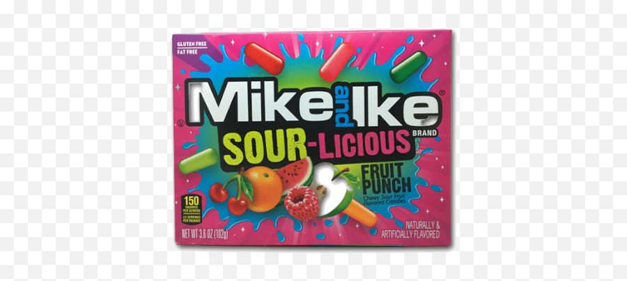 Mike U0026 Ike Sour - Licious Fruit Punch Illustration Png,Ike Png