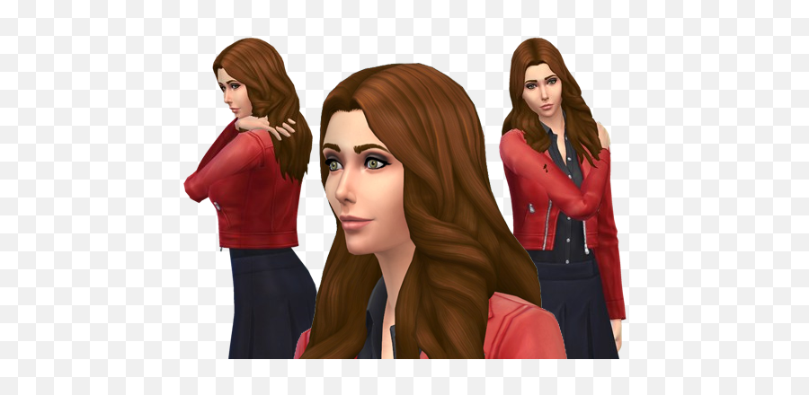 Sith Lord - Elizabeth Olsen Sims 4 Elizabeth Olsen Skin Png,Scarlet Witch Transparent