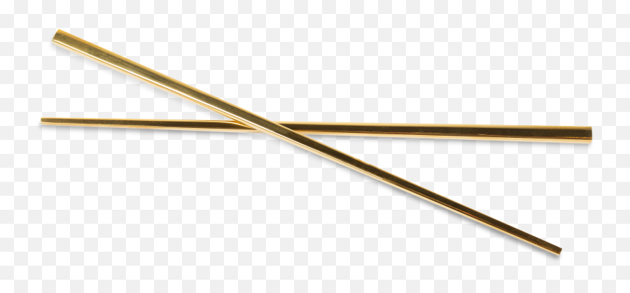 Gold Stainless Steel Chopsticks - Brass Png,Chopsticks Png