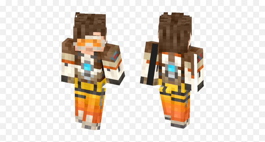 Download Overwatch - Tracer Minecraft Skin For Free Payday 2 Minecraft Skins Jimmy Png,Overwatch Tracer Png
