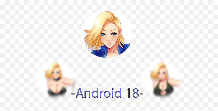 Download Android 18 Png Image With - Cartoon,Android 18 Png