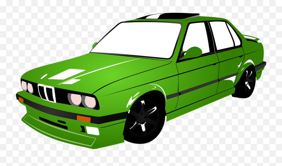 Bmw Car Green - Free Vector Graphic On Pixabay Carros Antigos Verde Png,Green Car Png