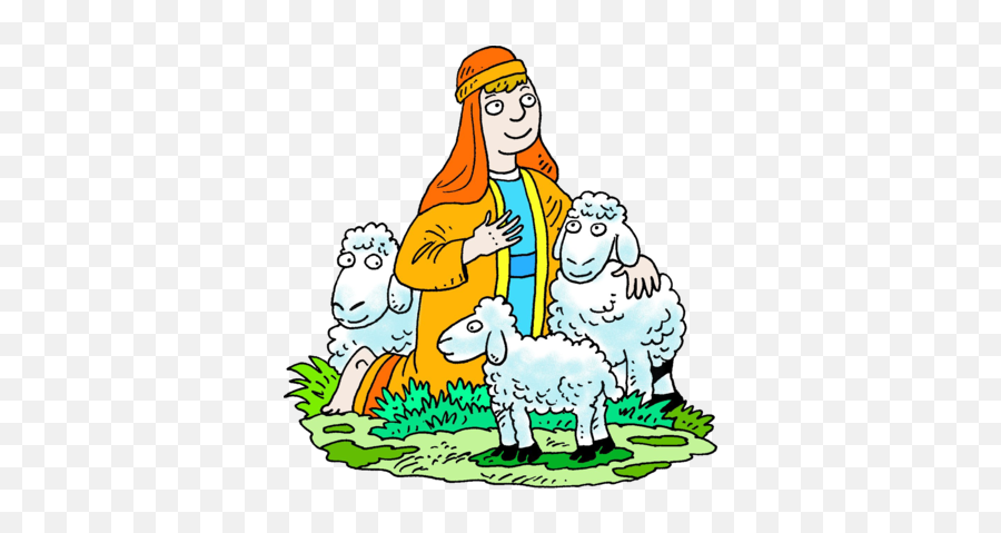 Shepherd And Lamb Png U0026 Free Lambpng - Clip Art Shepherd And Sheep,Lamb Png