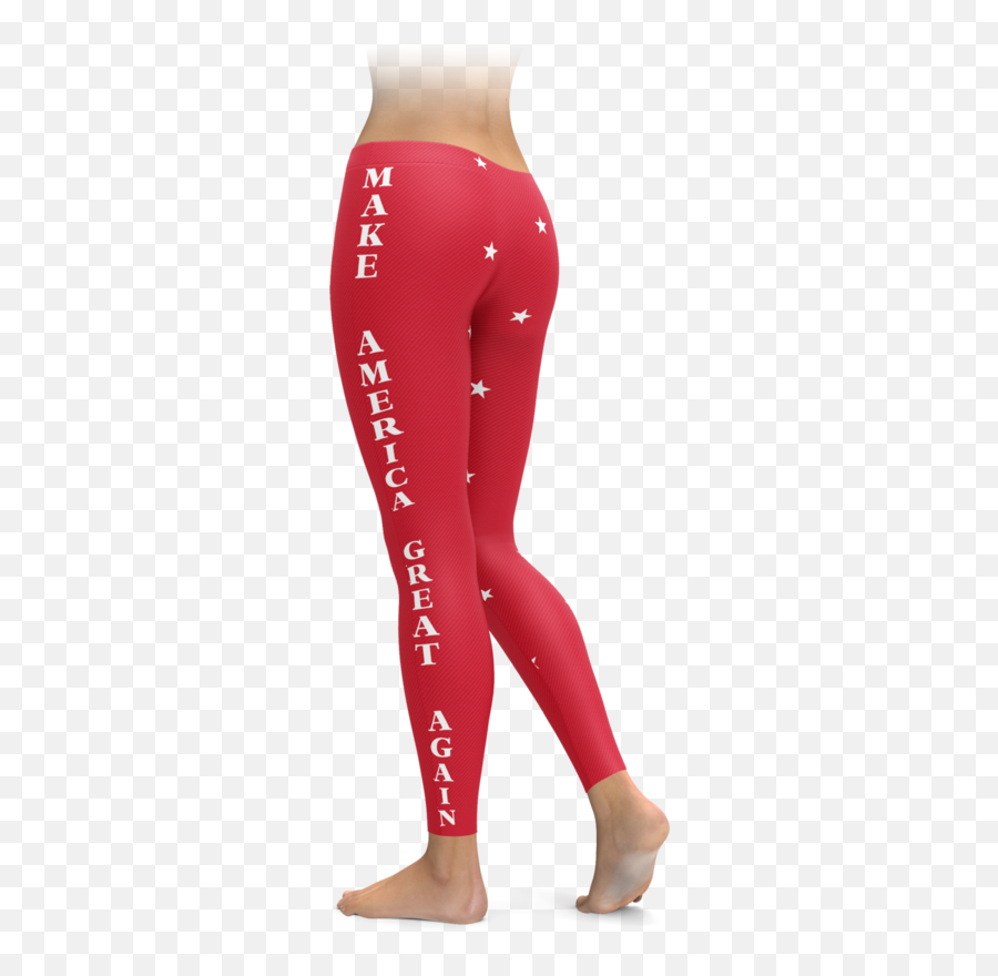 Make America Great Again Trump Leggings - Red U2013 Brave New Look Trump Leggings Png,Make America Great Again Png