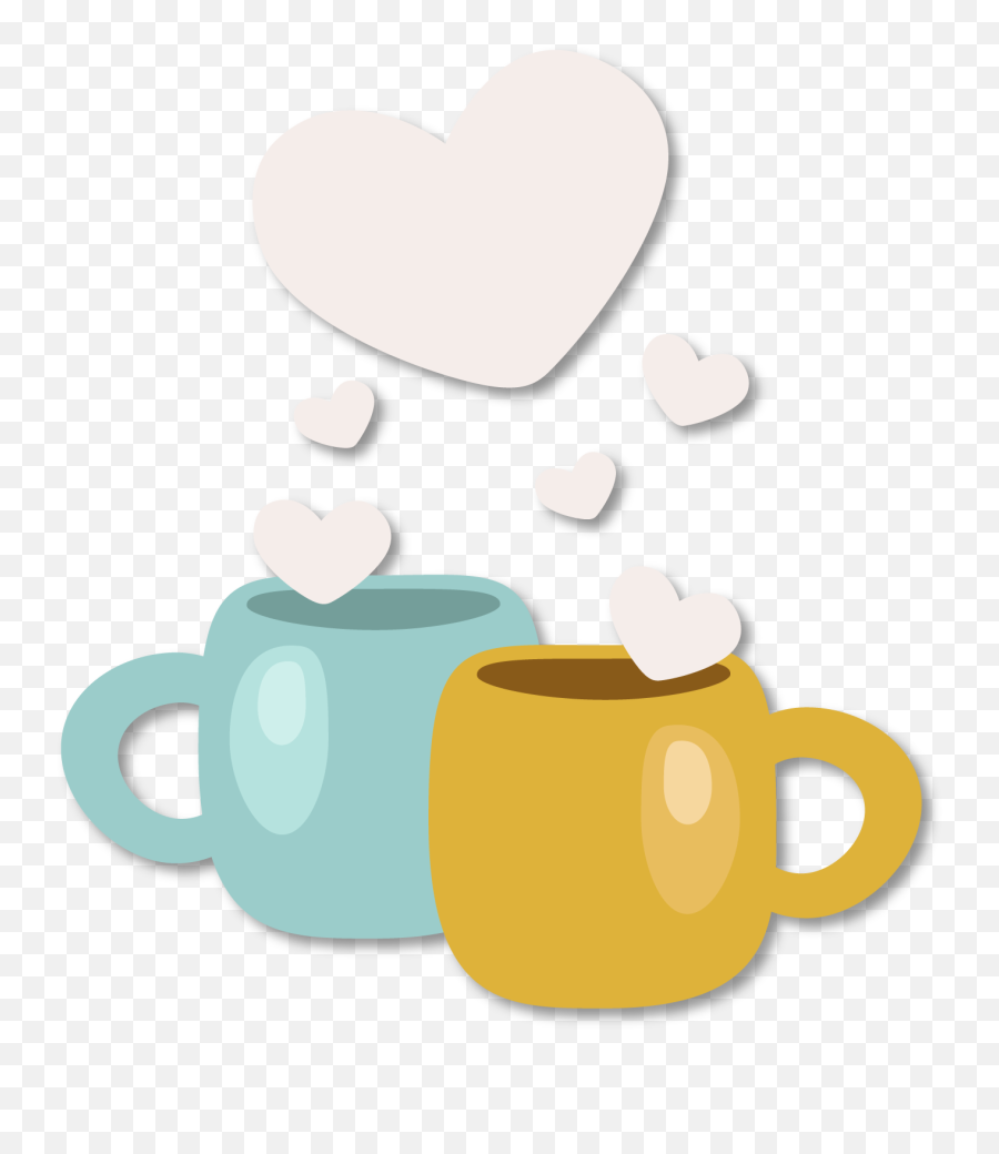Library Of Coffee Mug With Heart Svg Png - Clipart Transparent Background Clipart Coffee Heart Mug,Coffe Mug Png