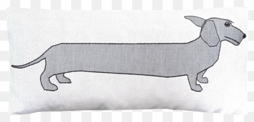 Cushion Cover 60x30 Cm Dachshund - Dachshund Png,Dachshund Png