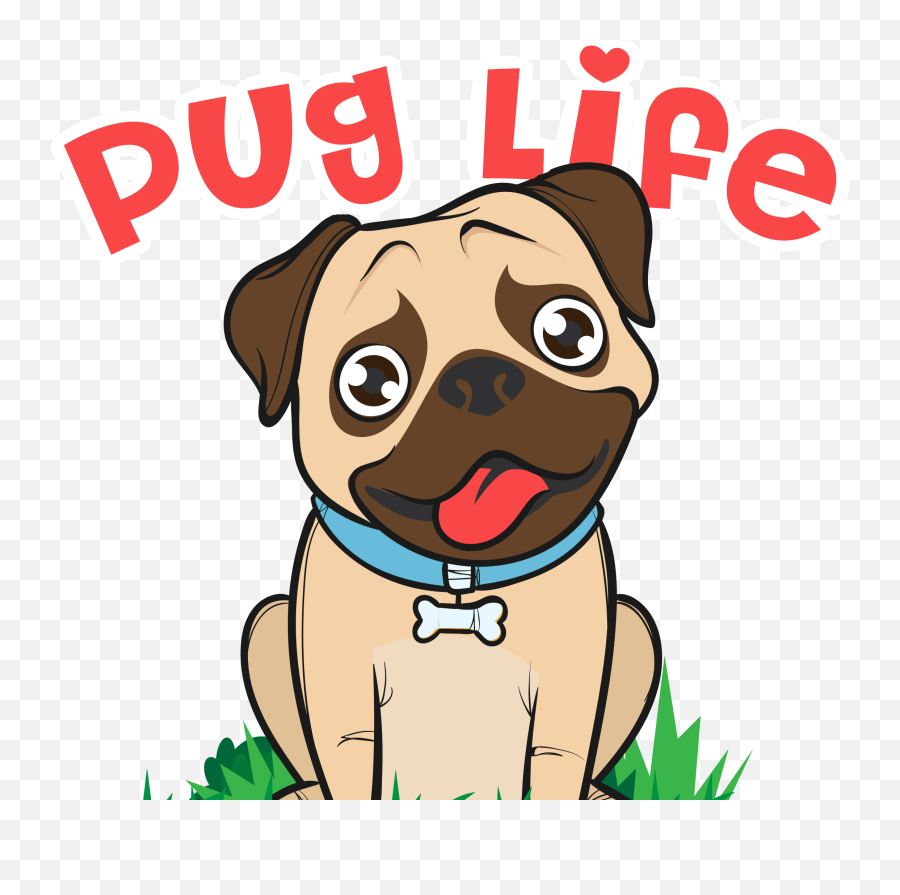 Pug Clipart - Full Size Clipart 4950219 Pinclipart Pug Clipart Png,Pug Png