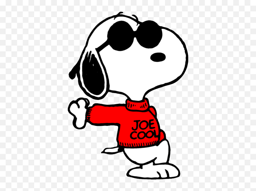 Specific Joe Cool But Instead Of Sunglasses He Is Wearing - Snoopy Joe Cool Png,Cool Glasses Png