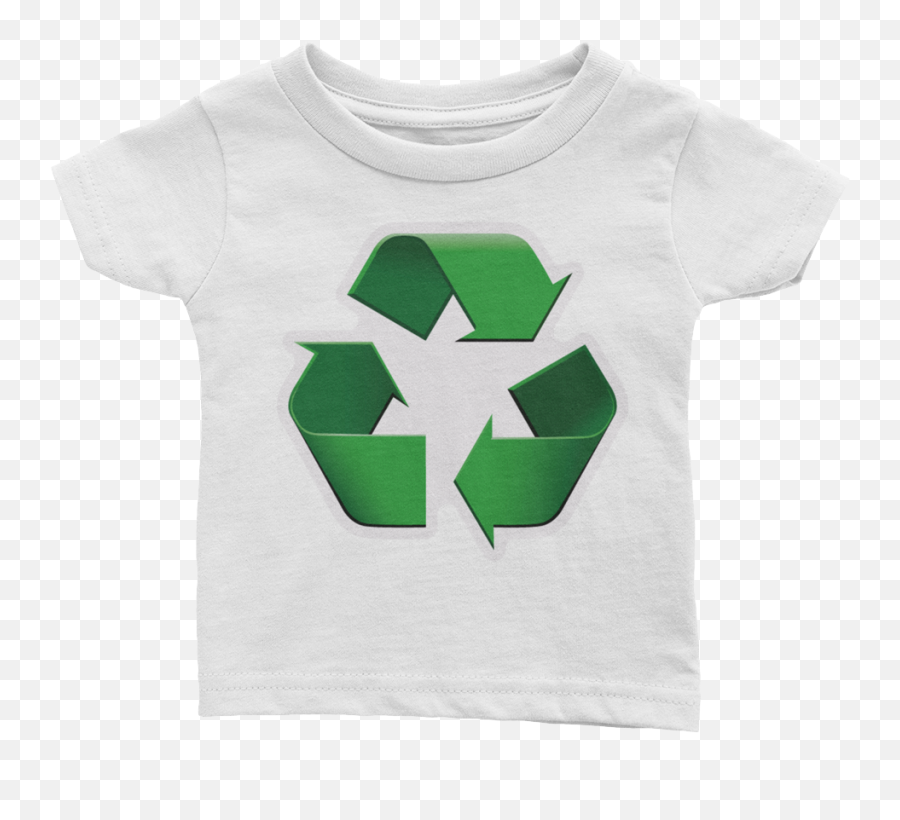 Emoji Baby T - Shirt Recycle Clipart Png Full Size Png Red Recycle Symbol Png,Baby Emoji Png