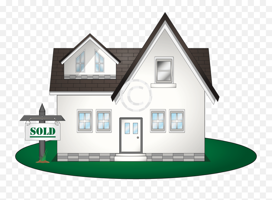 House With Sold Sign Png 24 Styles - Portable Network Graphics,Sold Sign Png