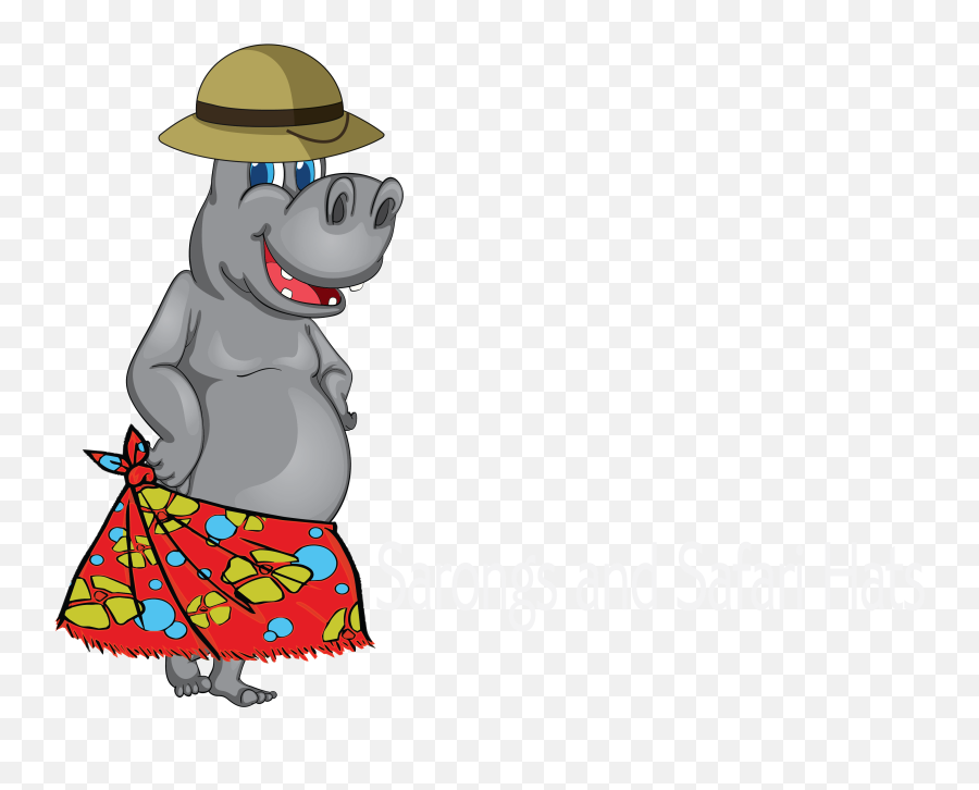 Download Sarongs And Safari Hats - Cartoon Full Size Png Cartoon,Safari Hat Png
