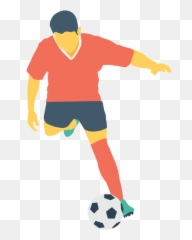 Football Player - Vector Icon Png