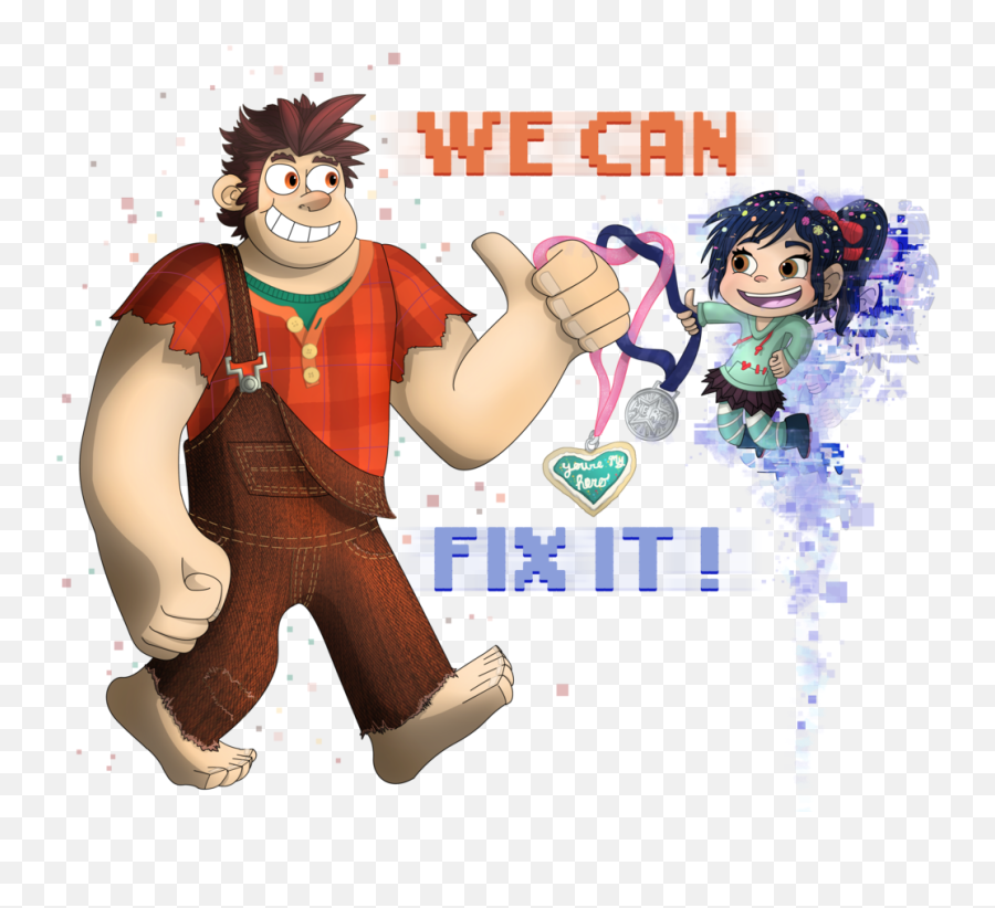 Wreck - It Ralph By Zetrystan On Newgrounds Cartoon Png,Wreck It Ralph Logo