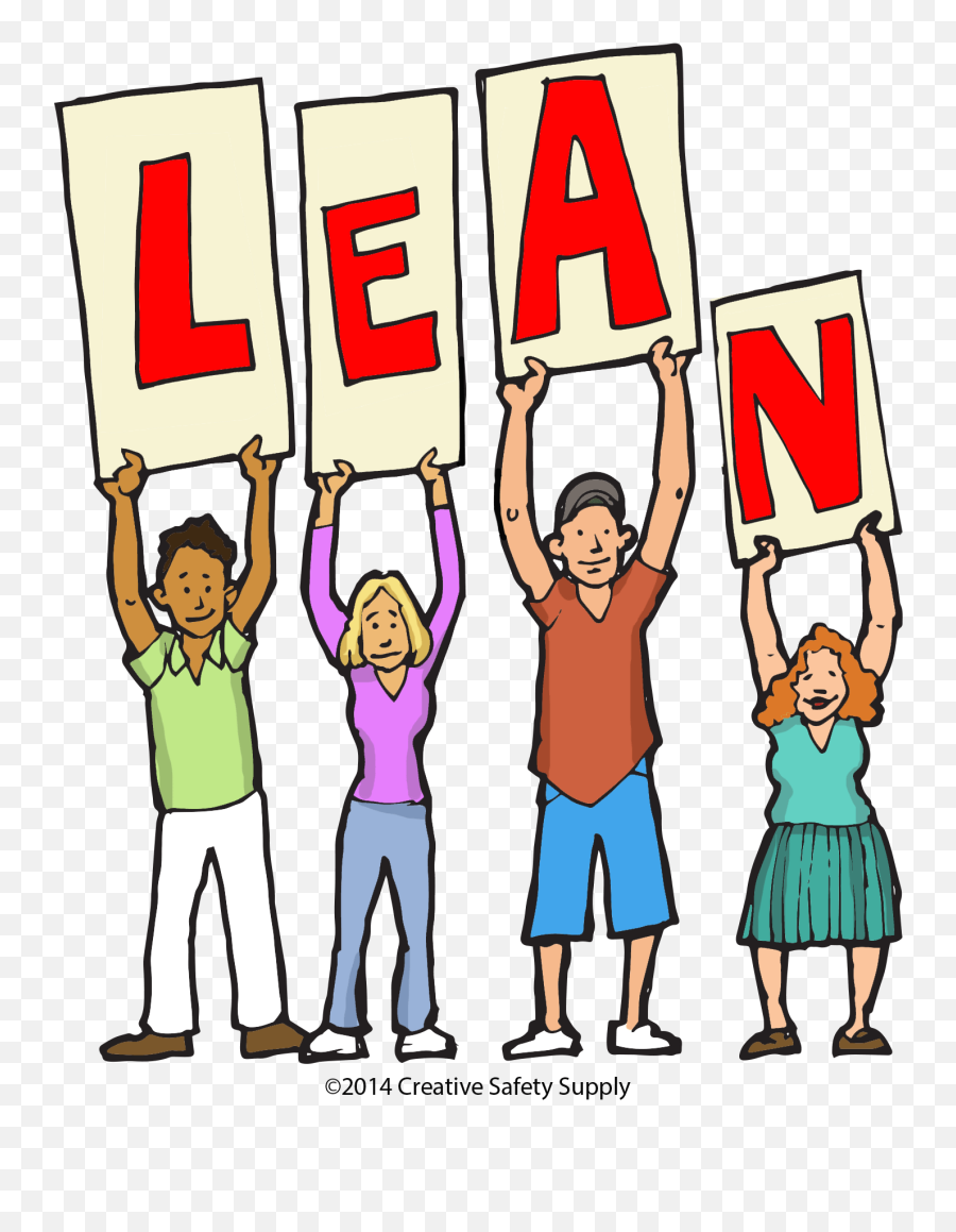 Team - Lean Management Lean Clipart Png,Lean Png