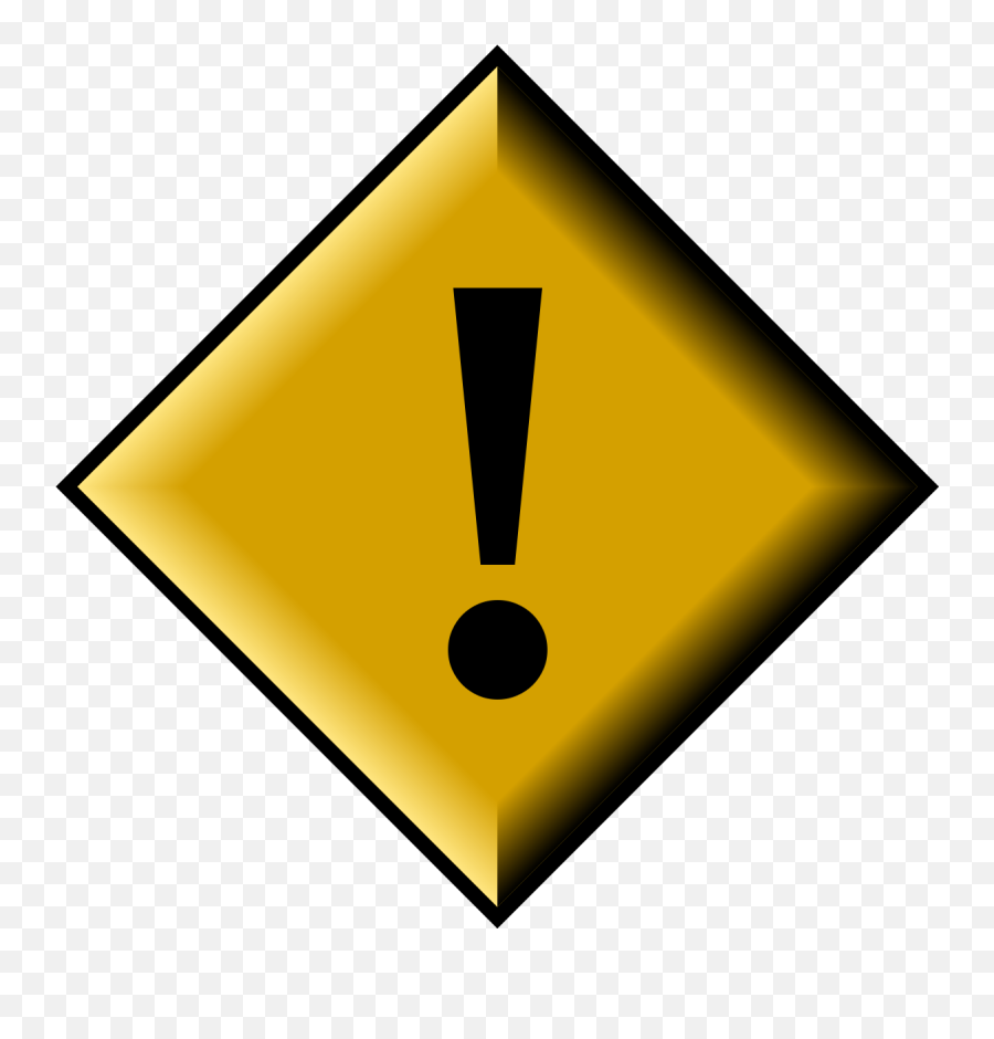 Diamond Diamond Exclamation Mark Transparent Png Caution Png Free 