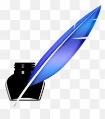 White Download Paper Fountain - Pen And Book Images Hd Png,Inkwell Png