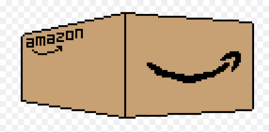 Amazon Smile Box Clipart - Amazon Box Pixel Art Png,Amazon Smile Logo Png