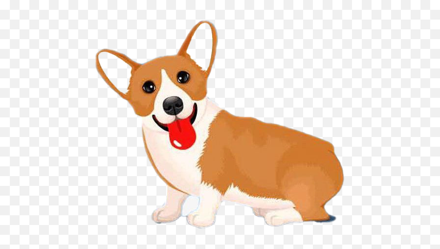 Cute Corgi Dog Png Clipart - Corgi Cute Dog Clipart Png,Dog Clipart Png