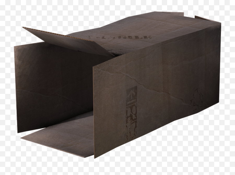 Cardboard Box Open Transparent Png - Cardboard,Cardboard Box Png