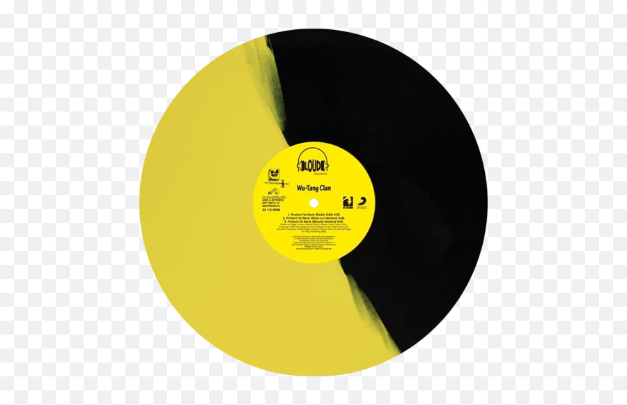 Wu - Tang Clan Protect Ya Neck Colored Vinyl Wu Tang Vinyl Record Png,Wu Tang Logo Png