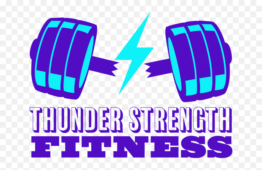 Thunder Strength Fitness Png Logo