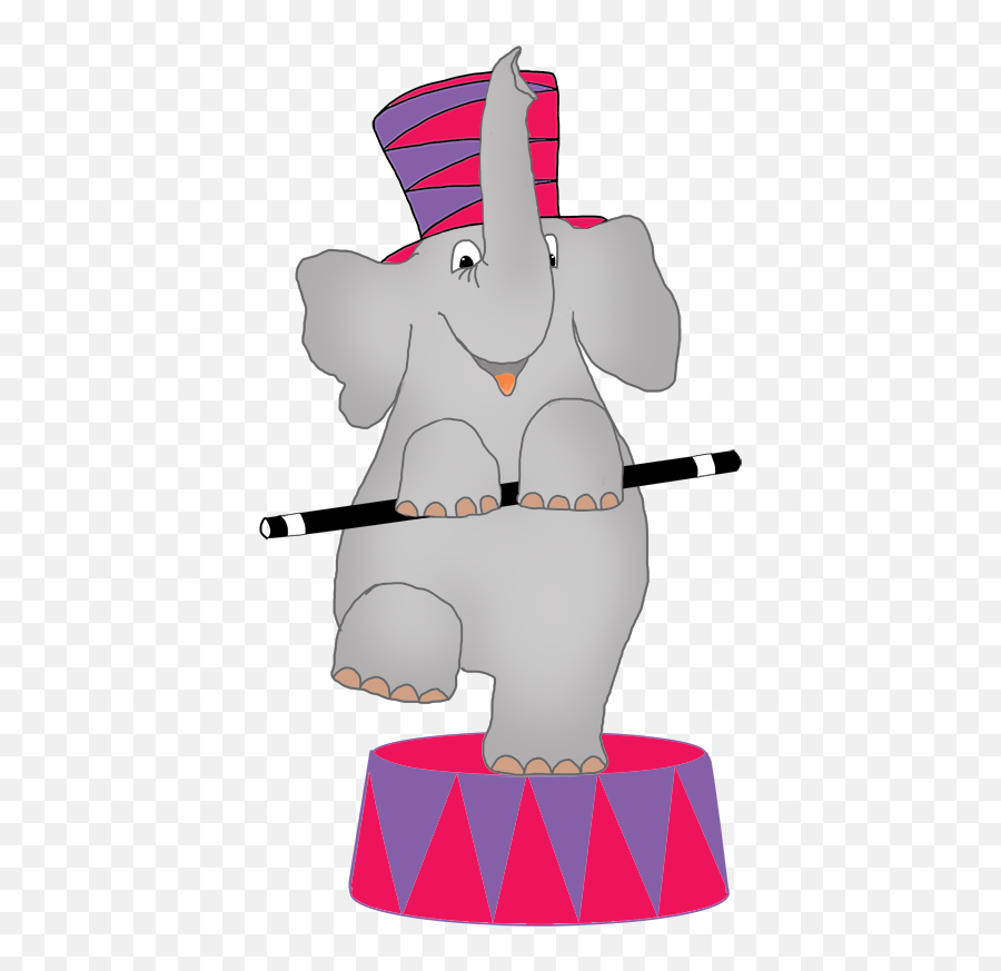 Circus Elephant Clipart Png - Transparent Circus Elephant Clipart,Circus Elephant Png