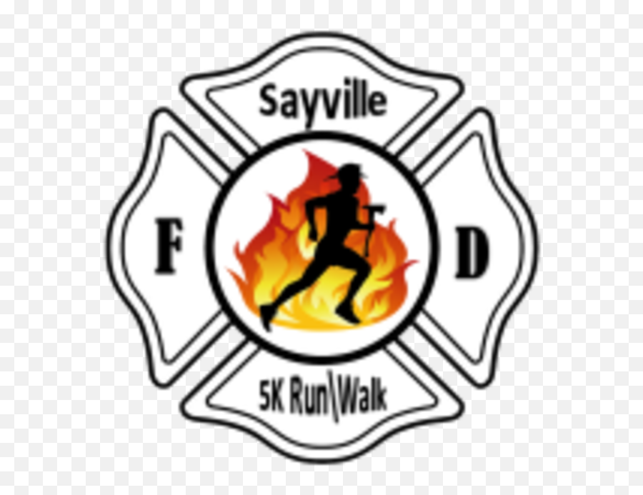 Fire Silhouette Png - Sayville Fire Department 5k Run Walk Fire Fighter Helmet Sticker,Fire Silhouette Png
